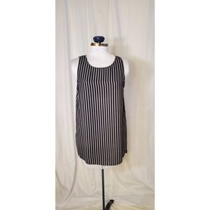 Black and White Striped Top